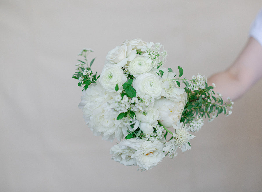 Petite Bouquet- White & Green