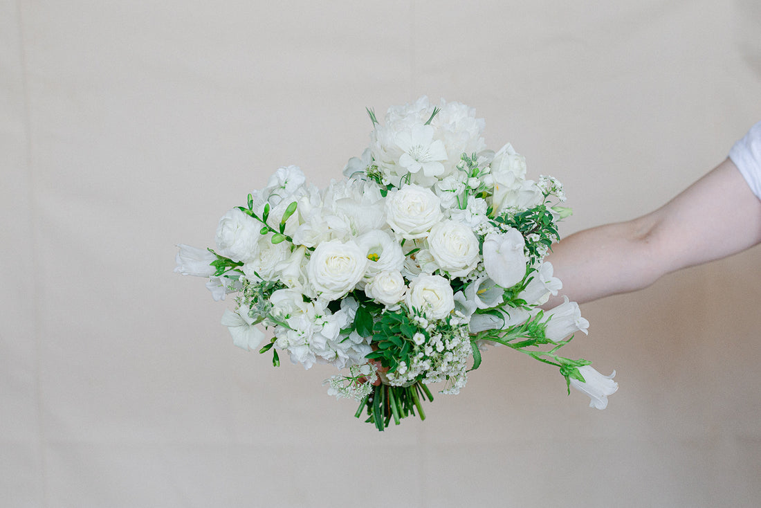 Luxe Bouquet- White & Green