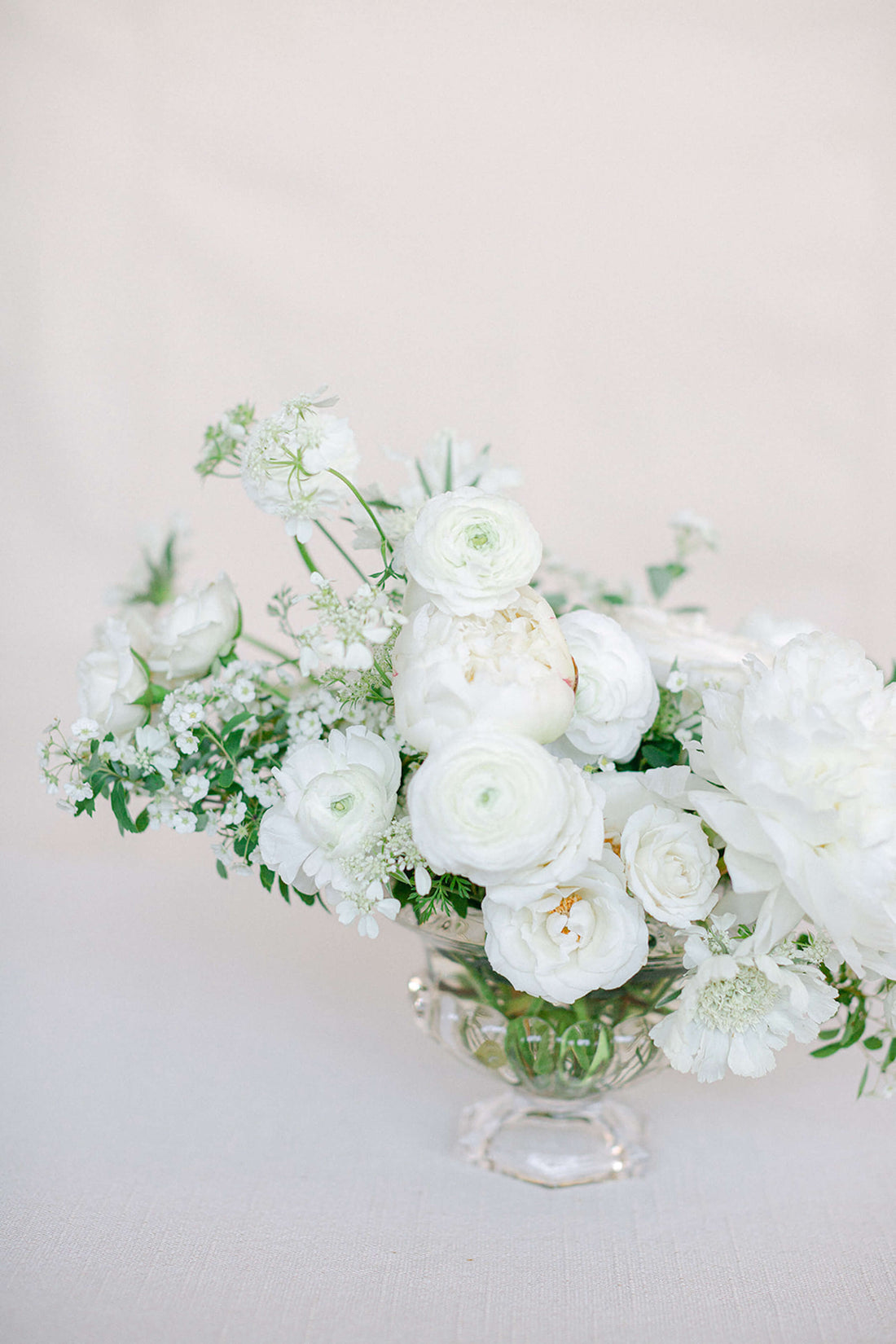 Petite Arrangement - White & Green