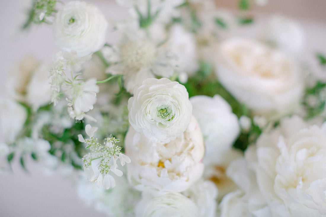 Petite Arrangement - White & Green