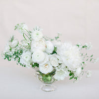 Petite Arrangement - White & Green