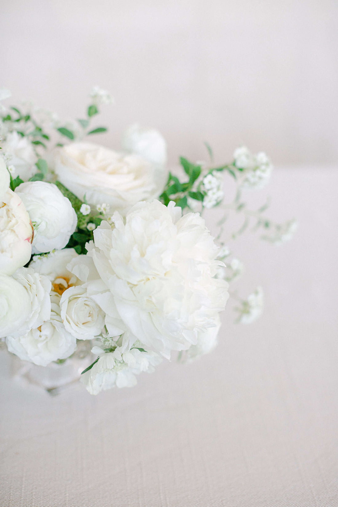 Petite Arrangement - White & Green