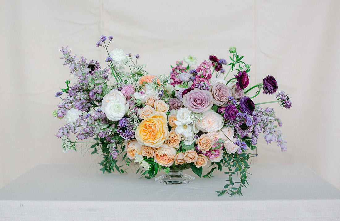 Luxe Statement Arrangement - Lavender & Honey