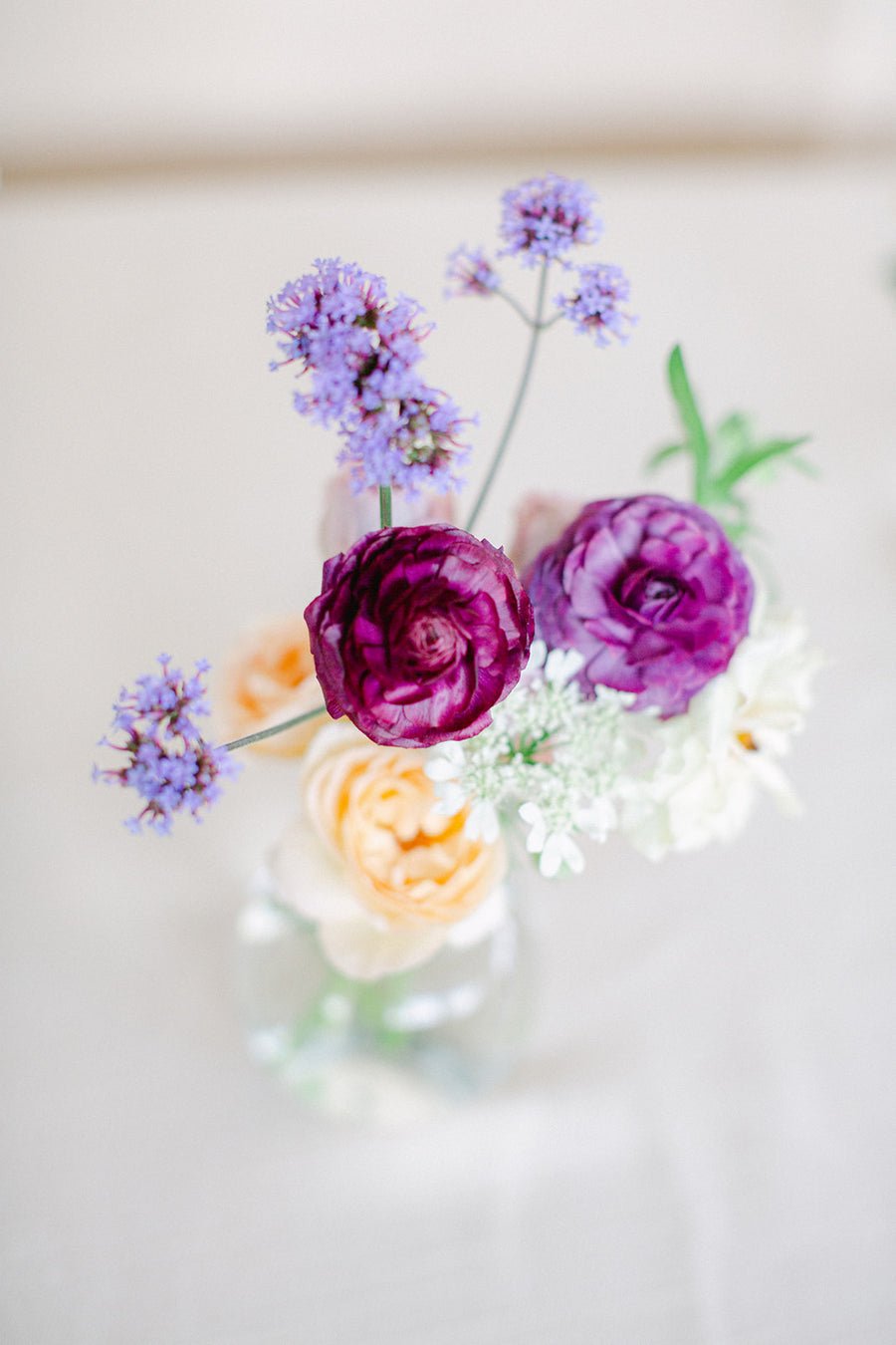 3 Petite Vases - Lavender & Honey
